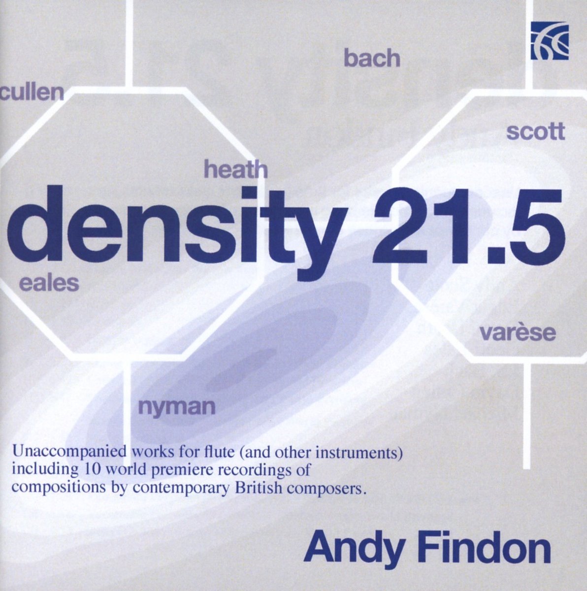 Andrew Findon - Density 21.5 - Unaccompanied Works For Flute (And Other Instruments) (CD)