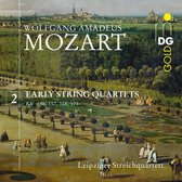Leipziger Streichquartett - Mozart: Early String Quartets Vol.2 (CD)