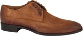 Suitable - Leren Herenschoen Suede Cognac - 42 -