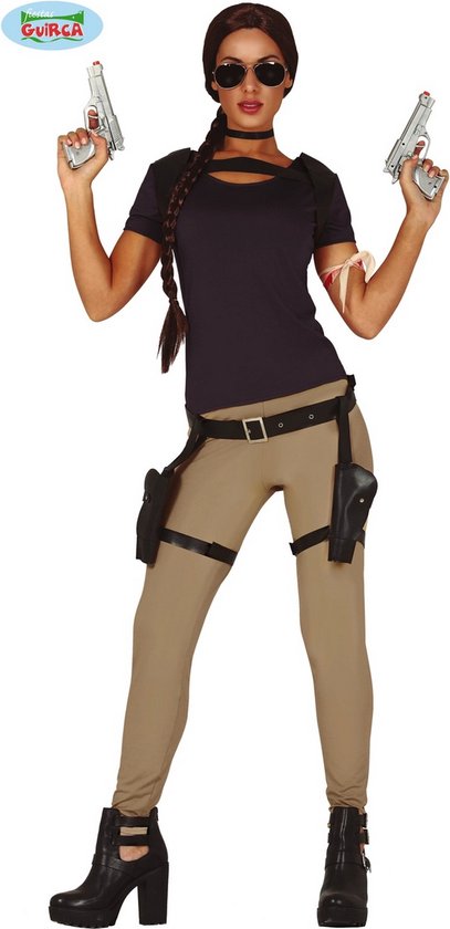 Lara croft kostuum