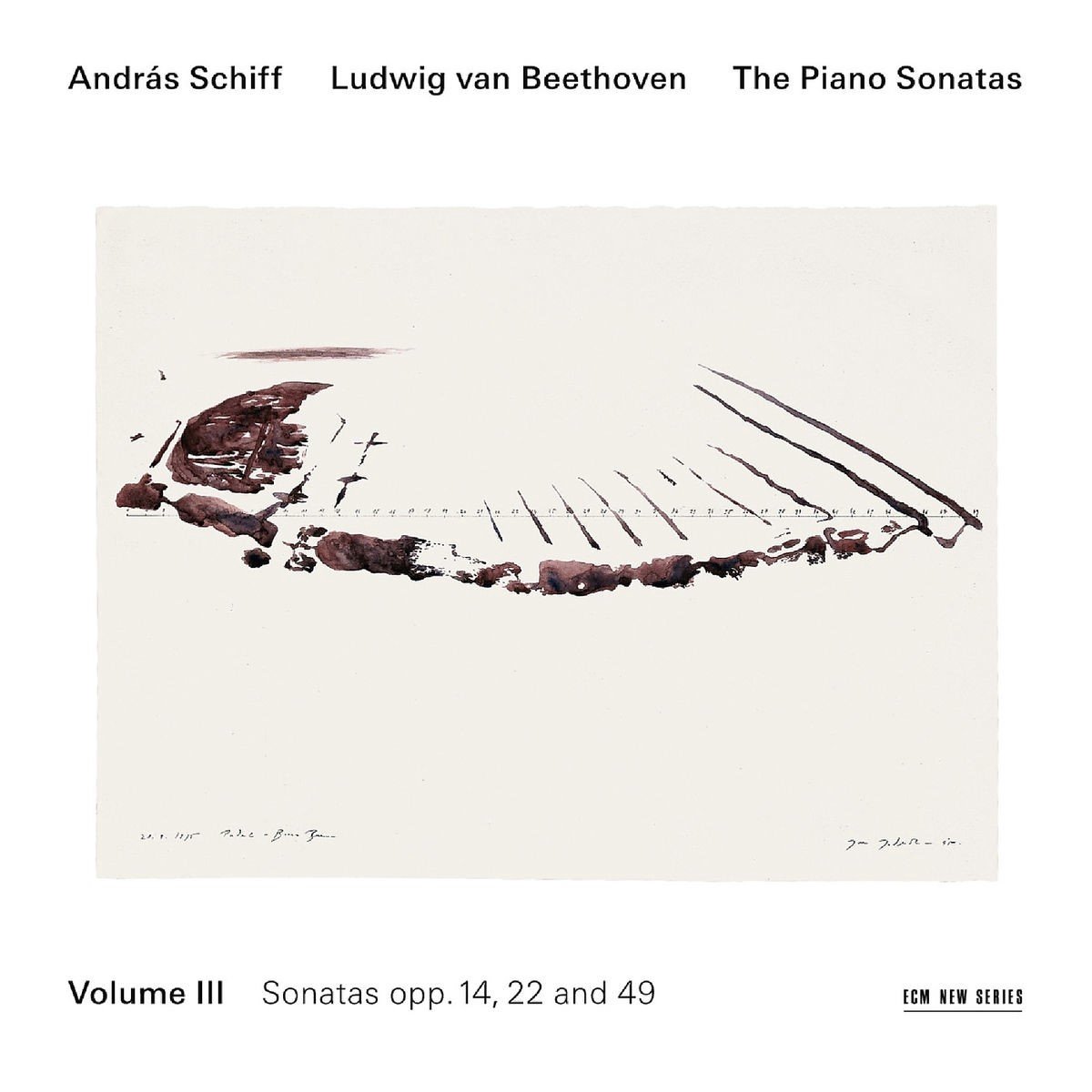 András Schiff - Beethoven: The Piano Sonatas, Volume III - Sonatas Opp. 14, 22 And 49 (CD)