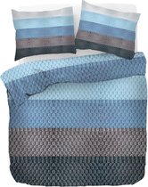 Beter Bed Select Dekbedovertrek Luka - 240 x 200/220 cm - blauw