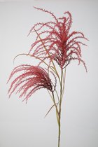 Kunsttak - gekleurde riet - topkwaliteit decoratie - 2 stuks - zijden tak - Fuchsia - Cerise - 137 cm hoog