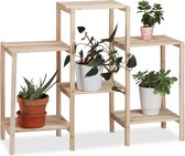 plantenrek hout - voor binnen - 70 x 89 x 27 cm