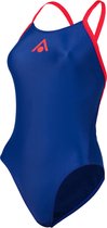 Aquasphere Essential Wide Back - Badpak - Dames - Blauw/Rood - 46