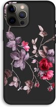 CaseCompany® - iPhone 12 Pro Max hoesje - Mooie bloemen - 100% Biologisch Afbreekbaar - Duurzaam - Biodegradable Soft Case - Milieuvriendelijke Print op Achterkant - Zwarte Zijkanten - Besche