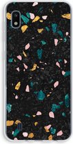 Case Company® - Galaxy A10 hoesje - Terrazzo N°10 - Soft Case / Cover - Bescherming aan alle Kanten - Zijkanten Transparant - Bescherming Over de Schermrand - Back Cover