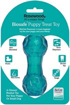 Biosafe puppy snack dumbell blauw Biosafe puppy snack dumbell blauw