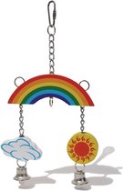 Woodies Regenboog Mobiel - 12.5x1.5x24.5 cm