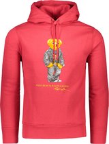 Polo Ralph Lauren  Hoodies Rood Rood Normaal - Maat XL - Heren - Lente/Zomer Collectie - Katoen;Polyester