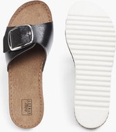 easy street Zwarte slipper gesp - Maat 36