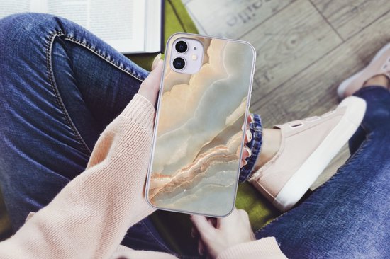 Coque iPhone 11 - Luxe - Minéraux - Pierres naturelles - Coque de téléphone en Siliconen