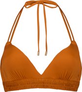 Beachlife Rust halter bikinitop - dames - Maat 70C