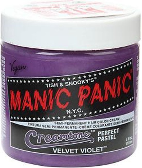 Panic Semi haarverf Velvet Violet Creamtone Paars | bol.com