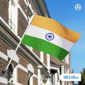 Vlag India 100x150cm - Glanspoly