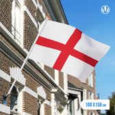 Vlag Engeland 100x150cm - Glanspoly