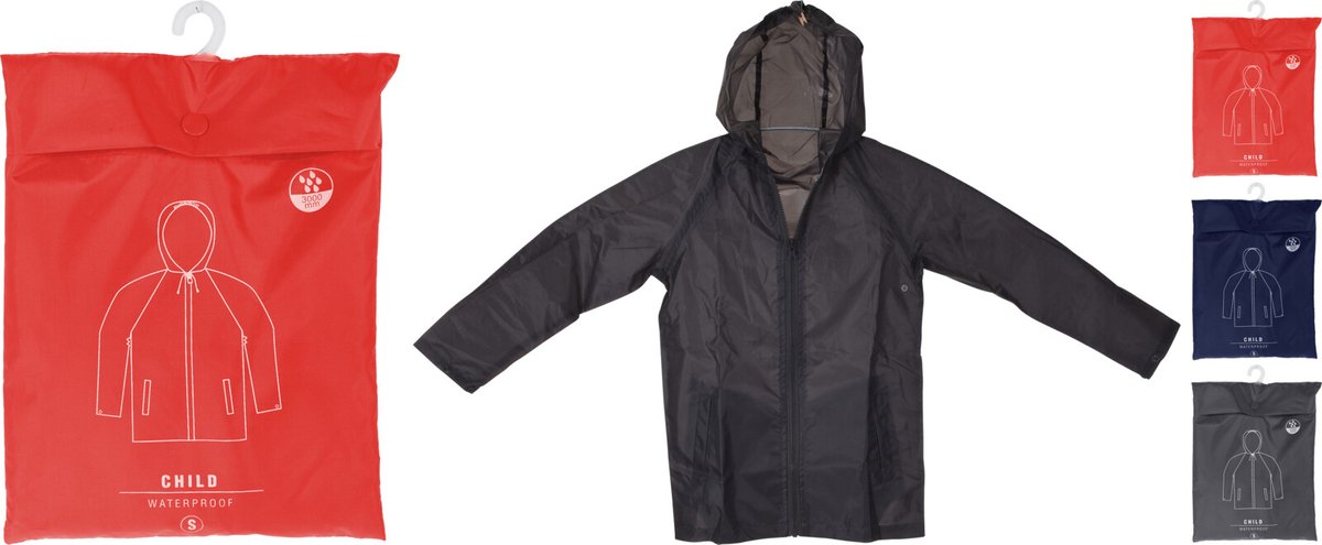 Regenjas voor kinderen blauw