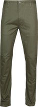 Dockers - Alpha Slim Stretch Olive - Modern-fit - Broek Heren maat W 30 - L 34