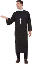 FUNIDELIA Priester Kostuum voor mannen Priester - Maat: XXL - Zwart