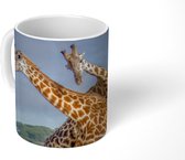 Mok - Giraffes - Dieren - Natuur - 350 ML - Beker