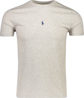 Polo Ralph Lauren  T-shirt Grijs Aansluitend - Maat XS - Heren - Lente/Zomer Collectie - Katoen