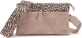 Linnen schoudertasje crossbody Napoli