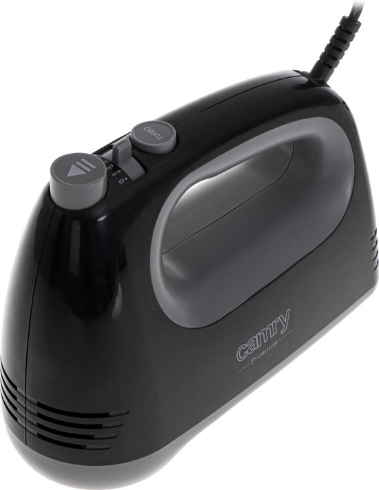 Camry Handmixer - 5 Snelheden - Mixer Turbo - 300 W - Incl. Kloppers, Deeghaken