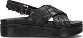 Shabbies 170020262 Sandalen - Dames - Zwart - Maat 37