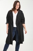 Paprika Dames Lichte trenchcoat met capuchon - Jas - Maat 48