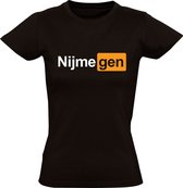 Nijmegen Dames  t-shirt | NEC | Zwart
