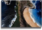 Walljar - Kelingking Beach - Bali II - Muurdecoratie - Plexiglas schilderij