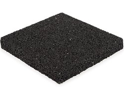 Rubbermagazijn - Rubber tegeldragers - 60 tegels - 15x15cm - Dikte 2 cm - Terrasdrager