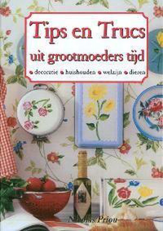 Cover van het boek 'Tips en trucs uit grootmoeders tijd' van N. Priou