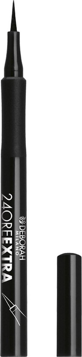 Deborah Milano 24ORE Extra Slim Felt Tip Waterproof Eyeliner - Black