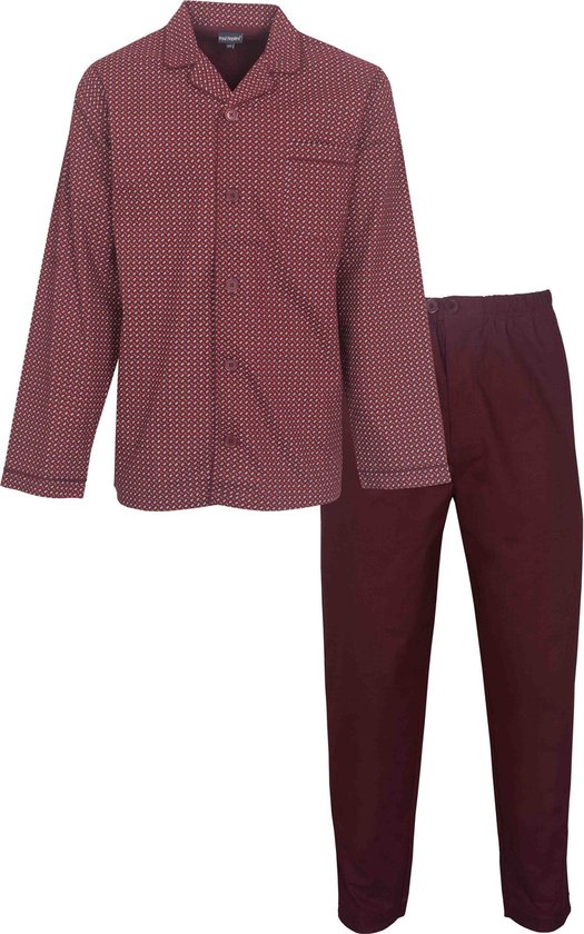 Paul Hopkins Button Down Pyjama Homme Rouge PHPYH2118A - Tailles : XXL