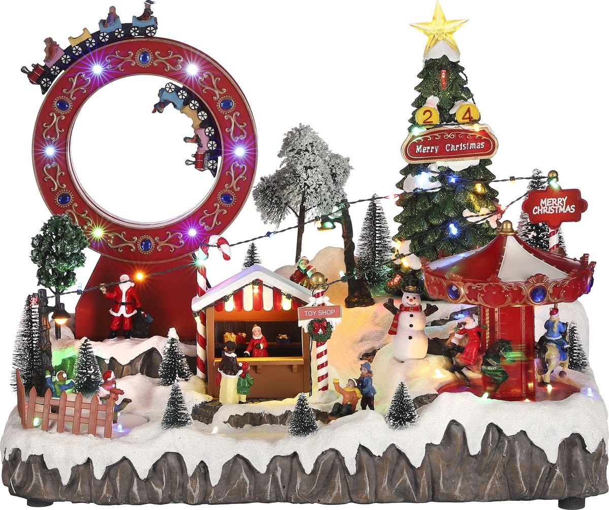 Luville Adaptateur forain inclus Maisons de Villages de Noël