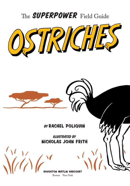 Superpower Field Guide - Ostriches - cover