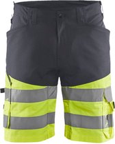 Blaklader Short met stretch High Vis 1541-1811 - Medium Grijs/High Vis Geel - C62