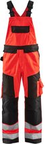 Blaklader Bretelbroek High Vis 2660-1811 - High Vis Rood/Zwart - C56