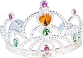 Carnival Toys Diadeem Meisjes/dames Zilver One-size