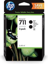 Originele inkt cartridge HP 711 Zwart