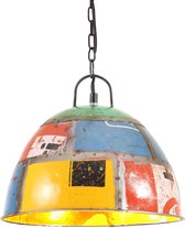 vidaXL Hanglamp industrieel vintage rond 25 W E27 31 cm meerkleurig