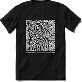 Exchange - Crypto T-Shirt Kleding Cadeau | Dames / Heren / Unisex | Bitcoin / Ethereum shirt | Grappig Verjaardag kado | Tshirt Met Print | - Zwart - L