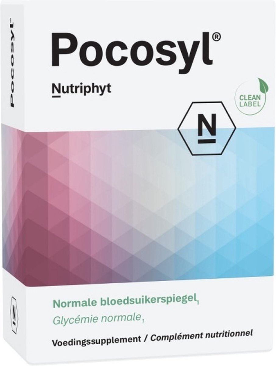 Nutriphyt Pocosyl - 60 vegicaps - Mineralen - Nutriphyt
