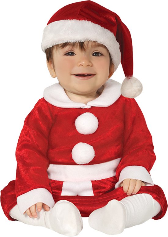 FIESTAS GUIRCA, SL Déguisement femme de Noël pour bébé 92/98
