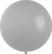 Zilveren Ballonnen (10 stuks / 90 CM)
