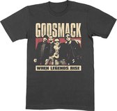 Godsmack Heren Tshirt -L- Legends Photo Zwart