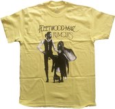 Fleetwood Mac Heren Tshirt -XL- Rumours Geel