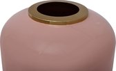 Vloer vaas art deco 205 roze / goud