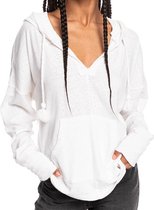 Roxy Paddle Out Hoodie - Snow White